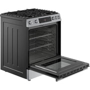 Bosch 30-inch Slide-in Gas Range with Convection Technology HGF1050MUC