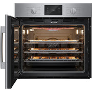 Bosch 30-inch, 4.6 cu. ft. Built-in Single Wall Oven with Convection Technology - Left SideOpening Door HBL5455LUC