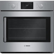 Bosch 30-inch, 4.6 cu. ft. Built-in Single Wall Oven with Convection Technology - Right SideOpening Door HBL5455RUC