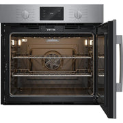 Bosch 30-inch, 4.6 cu. ft. Built-in Single Wall Oven with Convection Technology - Right SideOpening Door HBL5455RUC