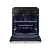 Samsung 30-inch Slide-in Electric Range with Wi-Fi NSE6DG8550SR/AA