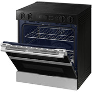 Samsung 30-inch Slide-in Electric Range with Wi-Fi NSE6DG8550SR/AA