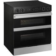 Samsung 30-inch Slide-in Electric Range with Wi-Fi NSE6DG8550SR/AA