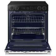 Samsung 30-inch Slide-in Electric Range with Wi-Fi NSE6DG8550SR/AA