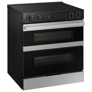 Samsung 30-inch Slide-in Electric Range with Wi-Fi NSE6DG8550SR/AA