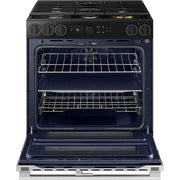 Samsung 30-inch Slide-in Dual Fuel Range with Wi-Fi NSY6DG8550SR/AA