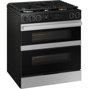 Samsung 30-inch Slide-in Dual Fuel Range with Wi-Fi NSY6DG8550SR/AA