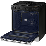 Samsung 30-inch Slide-in Dual Fuel Range with Wi-Fi NSY6DG8550SR/AA