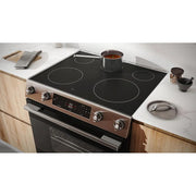 Bosch 30-inch Slide-in Electric Range with Convection Technology HEF1050MU