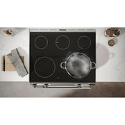 Bosch 30-inch Slide-in Electric Range with Convection Technology HEF1050MU