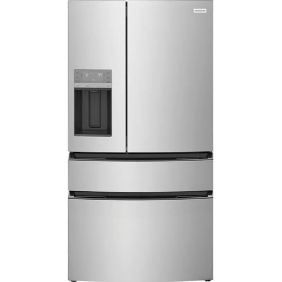 Frigidaire 36-inch, 26.3 cu. ft. French 4-Door Refrigerator with External Water and Ice System FRMS2733AV