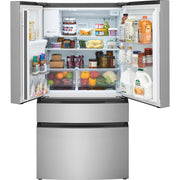 Frigidaire 36-inch, 26.3 cu. ft. French 4-Door Refrigerator with External Water and Ice System FRMS2733AV