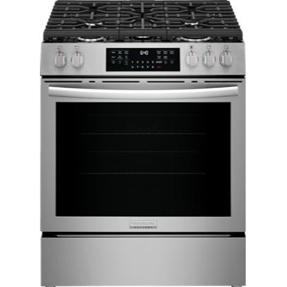 Frigidaire Gallery 30-inch Freestanding Gas Range with Convection Technology GCFG3059BF