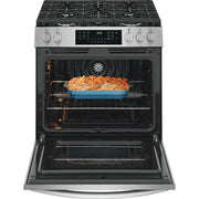 Frigidaire Gallery 30-inch Freestanding Gas Range with Convection Technology GCFG3059BF