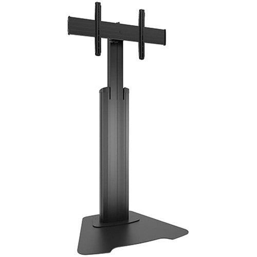 Chief Fusion LFAUB Large Height-Adjustable Floor Stand Monitor Mount