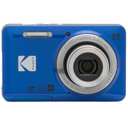 Kodak PIXPRO FZ55 Digital Camera Blue with Lexar 64GB Memory Card