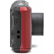 Kodak PIXPRO FZ45 16MP Digital Camera Red with Lexar 64GB Memory Card
