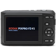Kodak PIXPRO FZ45 16MP Digital Camera Black with Lexar 64GB Memory Card