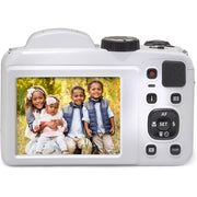 Kodak PIXPRO Astro Zoom AZ255-WH 16MP Digital Camera, 25X Optical Zoom, White