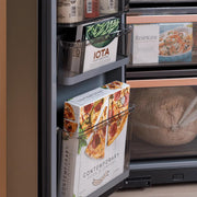 Café 22.9 Cu. Ft. Smart Counter-Depth Quad-Door Refrigerator with Dual-Dispense AutoFill Pitcher CHE23DM5WS5