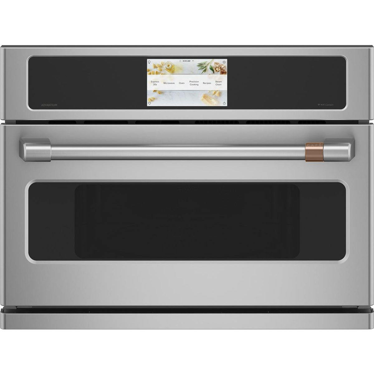 Café 27-inch Smart Five in One Oven with 120V Advantium® Technology CSB912P2VS1