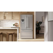 Bosch 36-inch, 21.6 cu. ft. Counter-Depth  French 3-Door Refrigerator with Water and Ice Dispensing System B36CD52SNS