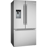 Bosch 36-inch, 21.6 cu. ft. Counter-Depth  French 3-Door Refrigerator with Water and Ice Dispensing System B36CD52SNS