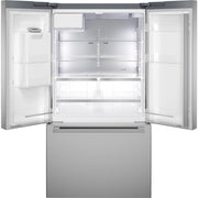 Bosch 36-inch, 21.6 cu. ft. Counter-Depth  French 3-Door Refrigerator with Water and Ice Dispensing System B36CD52SNS
