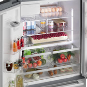 Bosch 36-inch, 21.6 cu. ft. Counter-Depth  French 3-Door Refrigerator with Water and Ice Dispensing System B36CD52SNS