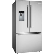 Bosch 36-inch 500 Series French Door Bottom Mount Refrigerator with Total No Frost B36FD52SNS