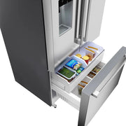 Bosch 36-inch 500 Series French Door Bottom Mount Refrigerator with Total No Frost B36FD52SNS