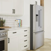Bosch 36-inch 500 Series French Door Bottom Mount Refrigerator with Total No Frost B36FD52SNS