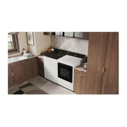 LG 7.3 cu. ft. Gas Dryer with EasyLoad™ Door and AI Sensing DLGX8601WE
