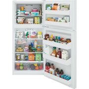 Frigidaire 30-inch, 18 cu. ft. Freestanding Garage Ready Top Freezer Refrigerator FRTE1835AW