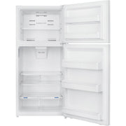Frigidaire 30-inch, 18 cu. ft. Freestanding Garage Ready Top Freezer Refrigerator FRTE1835AW