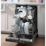 GE ENERGY STAR® Top Control Hybrid Tub Dishwasher with Third Rack GDT595HYYFS