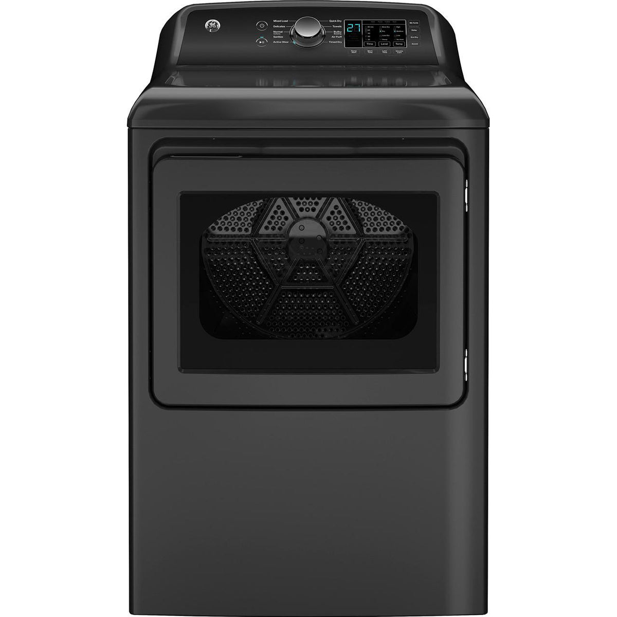 GE 7.4 cu. ft. Capacity Electric Dryer with Up To 120 ft. Venting and Sensor Dry GTD58EBPVDG