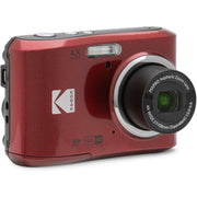 Kodak PIXPRO FZ45 16MP Digital Camera Red +Lexar 32GB Memory Card +Camera Case