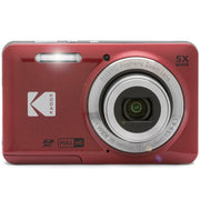 Kodak PIXPRO FZ55 Digital Camera Red +Lexar 32GB Memory Card + Bag Camera Case