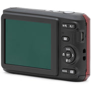 Kodak PIXPRO FZ45 16MP Digital Camera Red +Lexar 32GB Memory Card +Camera Case