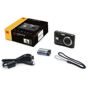 Kodak PIXPRO FZ45 16MP Digital Camera Black +Lexar 32GB Memory Card +Camera Case
