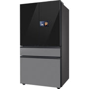 Samsung 36 Inch 23 Cu.Ft. Bespoke AI Counter Depth 4-Door French Door Refrigerator RF90F23BECRAA