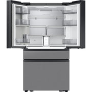 Samsung 36 Inch 23 Cu.Ft. Bespoke AI Counter Depth 4-Door French Door Refrigerator RF90F23BECRAA