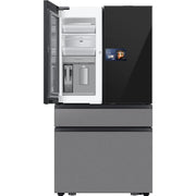 Samsung 36 Inch 23 Cu.Ft. Bespoke AI Counter Depth 4-Door French Door Refrigerator RF90F23BECRAA
