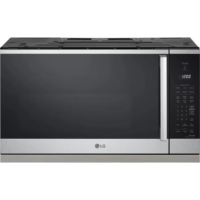 LG 30-inch, 2.1 cu. ft. Smart Over-the-Range Microwave Oven MVEL2125X