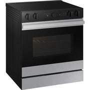 Samsung Bespoke 6.3 cu. ft. Smart Slide-In Electric Range with Air Fry NSE6DG8502SR/AA