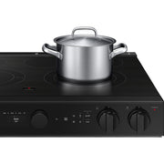 Samsung Bespoke 6.3 cu. ft. Smart Slide-In Electric Range with Air Fry NSE6DG8502SR/AA