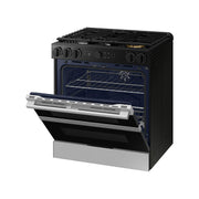 Samsung 30-inch Slide-in Electric Range with Wi-Fi NSG6DG8550SR/AA