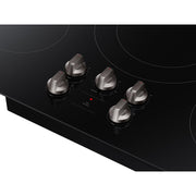 Samsung 36-inch Built-in Electric Cooktop with Knob Controls NZ36FG5332RK/AA