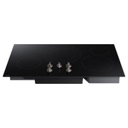 Samsung 36-inch Built-in Electric Cooktop with Knob Controls NZ36FG5332RK/AA